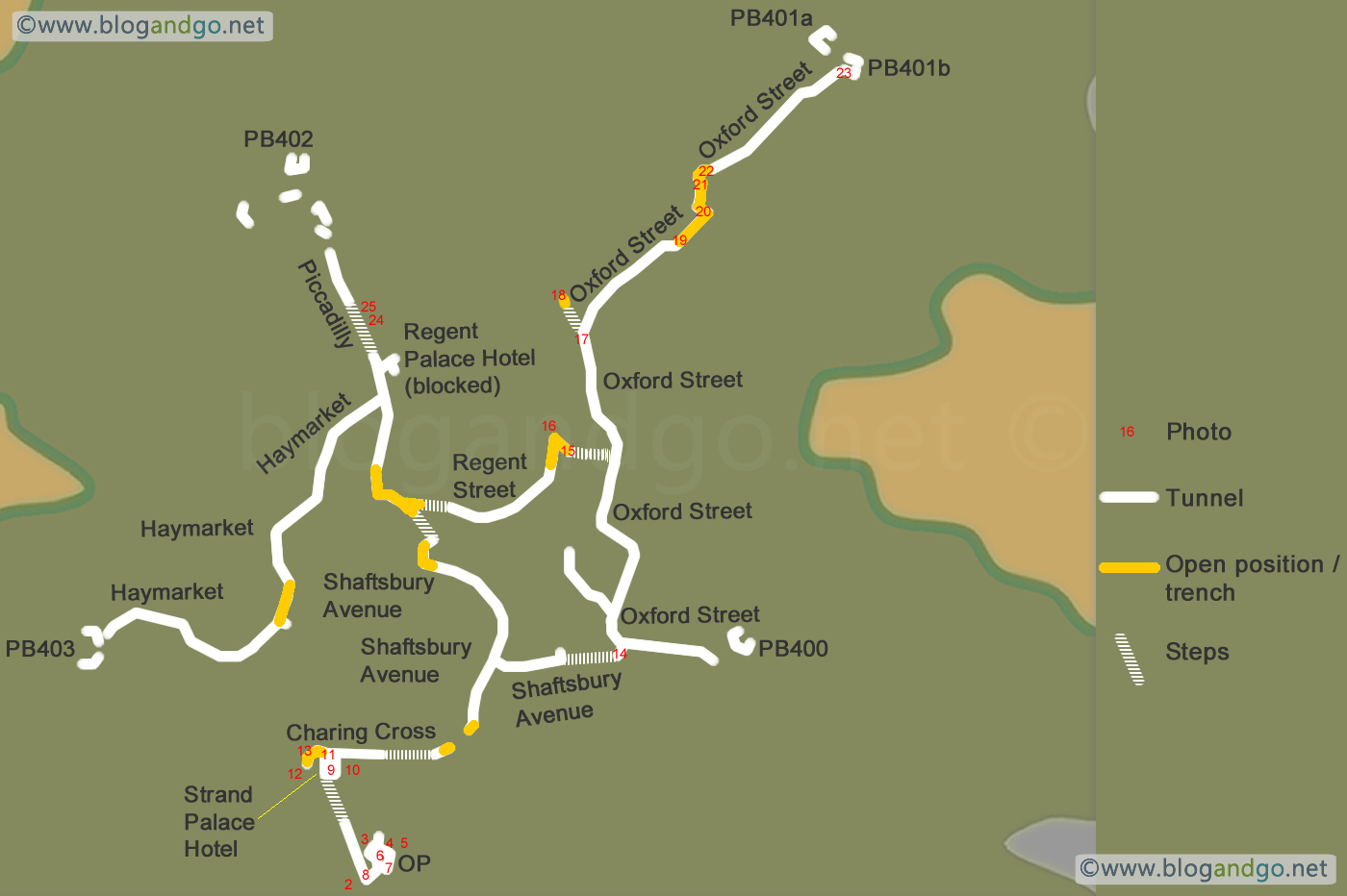 Shing Mun Redoubt - Map